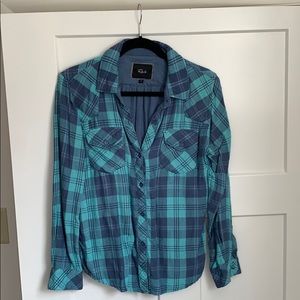 Rails long sleeve button down